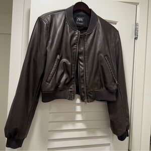 🚫SOLD🚫 ZARA leather jacket